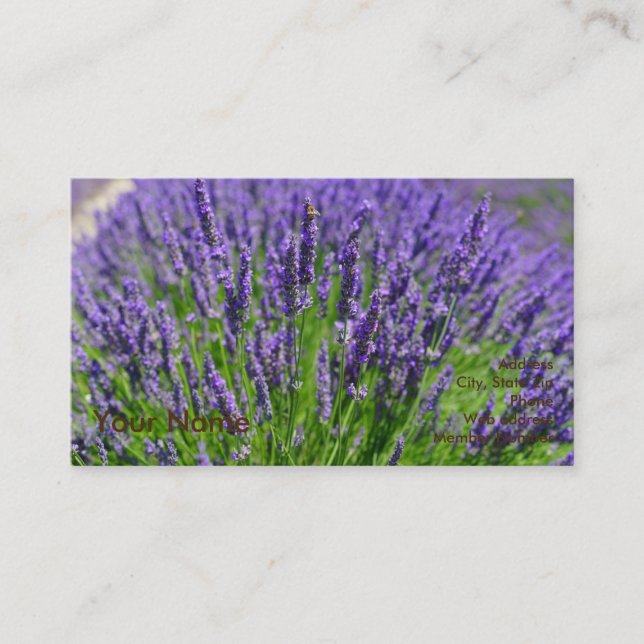 Essential Oil Business Card (Front)
