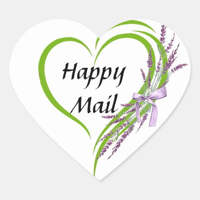 Essential Oil Business - Oily Happy Mail Stickers (Front)