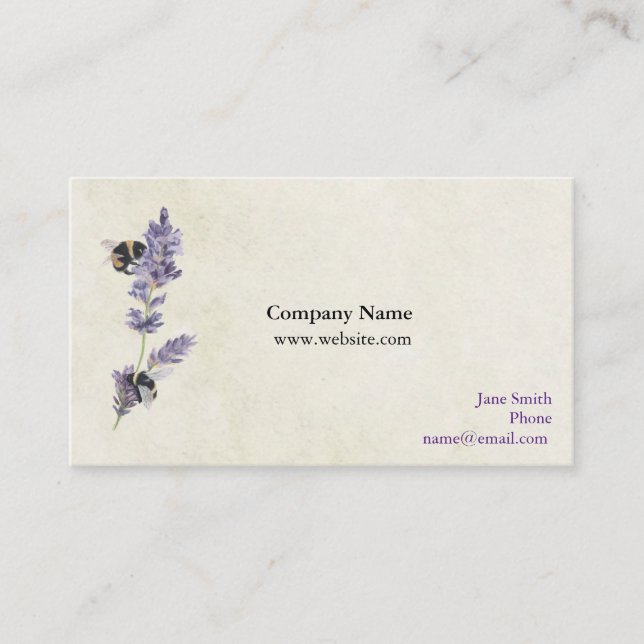 Essential Oil Distributor Business Card (Front)