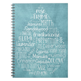 Essential Oil Drop Notebook