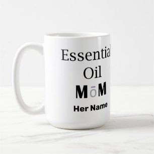 Essential Oil Mom w/ Her Name Coffee Mug