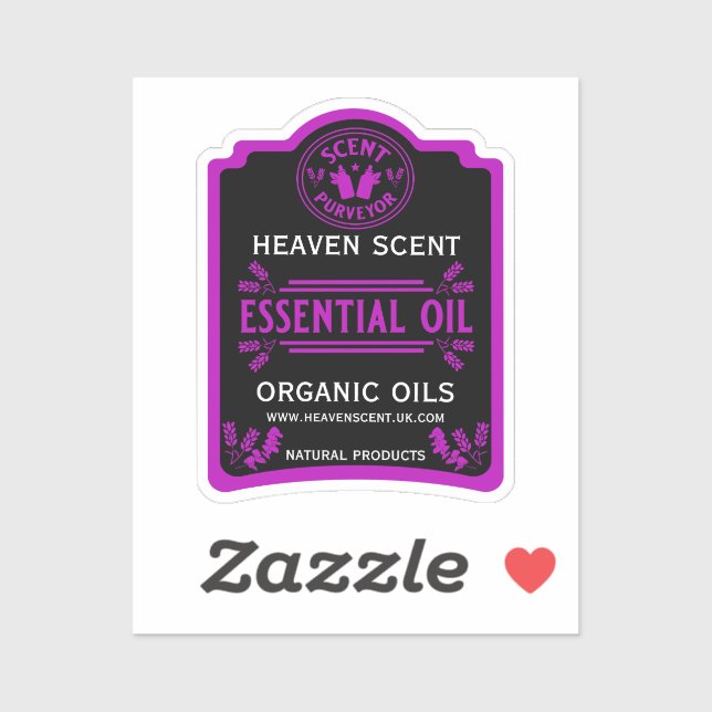 Essential Oil Scents (Sheet)