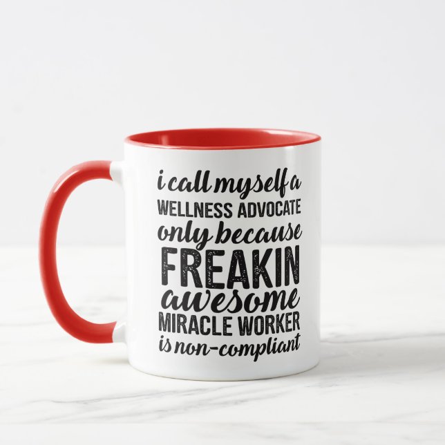 essential oil superwoman! mug (Left)
