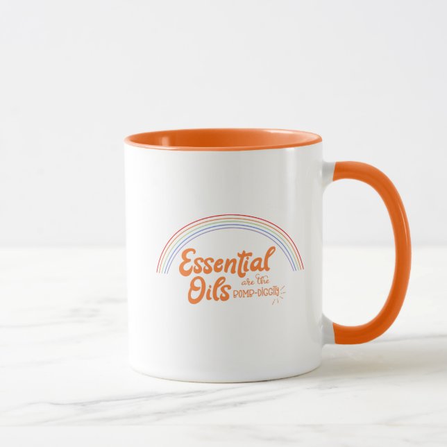 Essential Oils are the Bomb-Diggity Mug (Right)