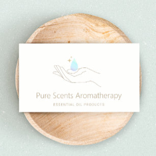 Essential Oils Fragrance Aromatherapy Business Card