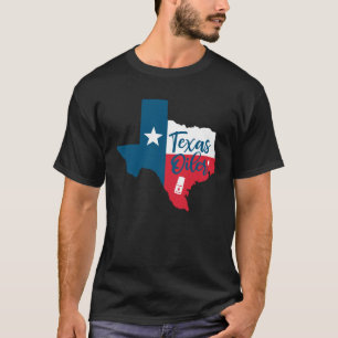 Essential Oils Texas Flag Oiler Quote Saying T-Shirt