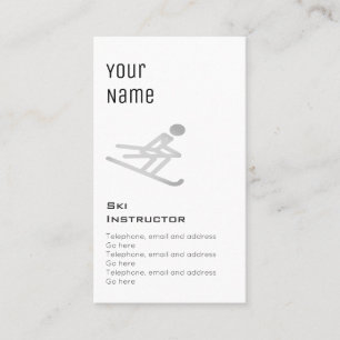 "Essential" Ski Instructor Price Cards