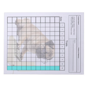 Essential SpEd Tool: Blank Data Sheet (Trials) Notepad