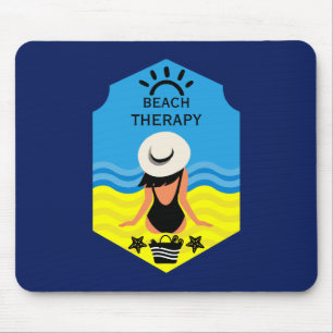 Essential Summer Beach  Mouse Pad