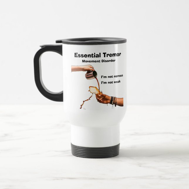 Essential Tremor, Travel Mug (Left)