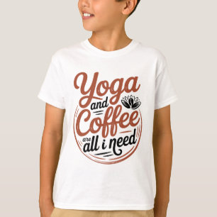 Essential Yoga And Coffee Tee