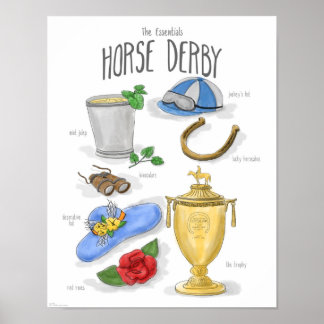 Essentials: Horse Derby Poster