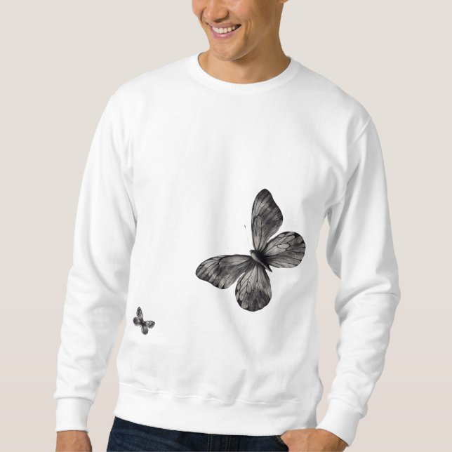 Essentials of Leisure w/ Butterfly Print Sweatshirt (Front)