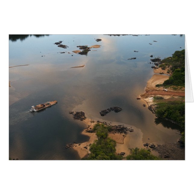 Essequibo, plus long fleuve de Guyane, et 2 (Devant horizontal)