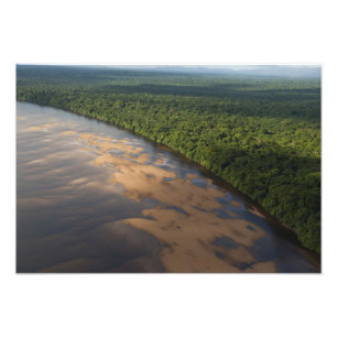 Essequibo River, longest river in Guyana, and 3 Photo Print