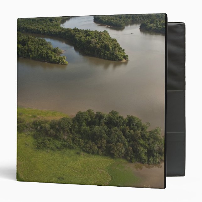 Essequibo River, longest river in Guyana, and Binder (Front/Inside)