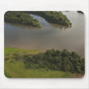 Essequibo River, longest river in Guyana, and Mouse Pad