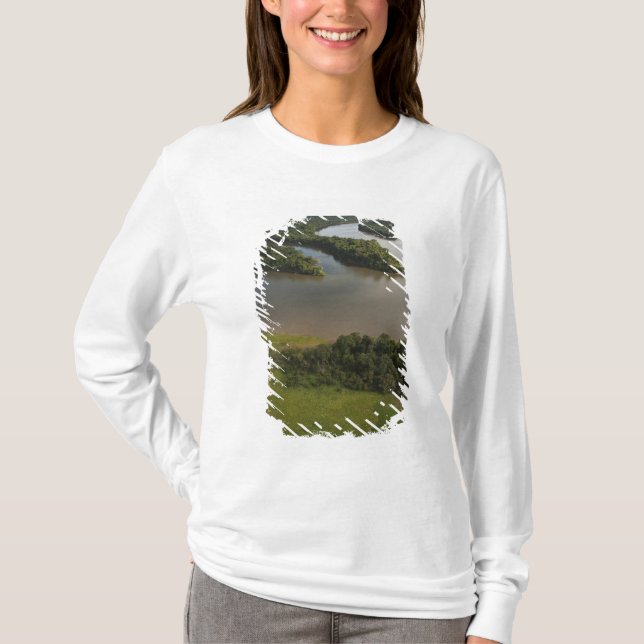 Essequibo River, longest river in Guyana, and T-Shirt (Front)