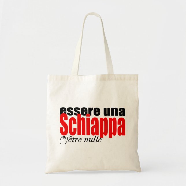 Essere una Schiappa être nulle en français Tote B (Front)