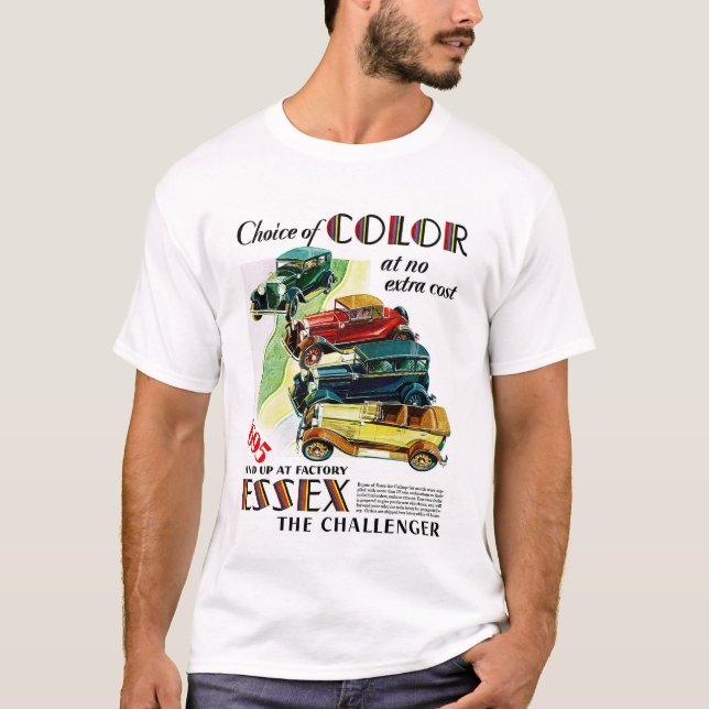 Essex The Challenger Automobile T-Shirt (Front)