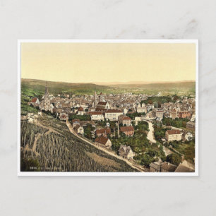 Esslingen seen from Dreikaiserfallsen, Black Fores Postcard