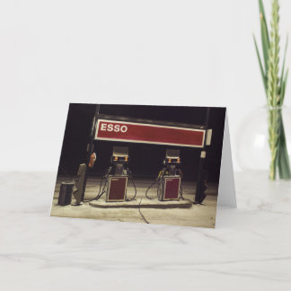 Esso Station Greeting Card