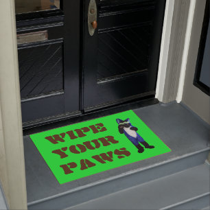 essuyer votre tapis de pattes