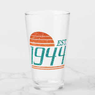 Est. 1944 Vintage 80 Yrs Old Glass