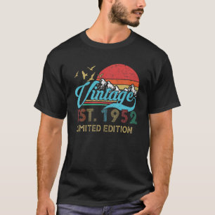 EST.1952 Vintage Limited Edition 70Th Birthday Bor T-Shirt