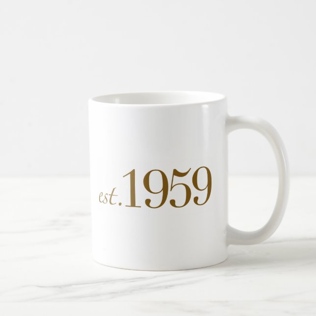 Est 1959 coffee mug (Right)