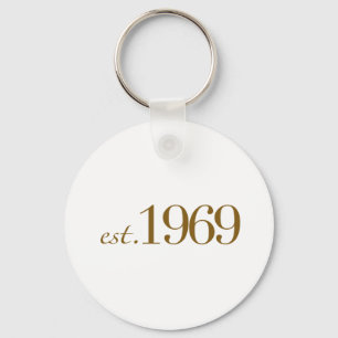 Est 1969 keychain