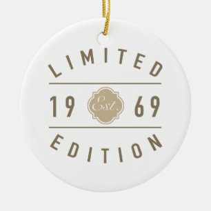Est. 1969 Limited Edition Ceramic Ornament
