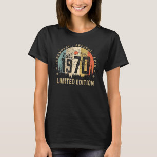Est 1970  52nd Birthday  52 Years Old T-Shirt