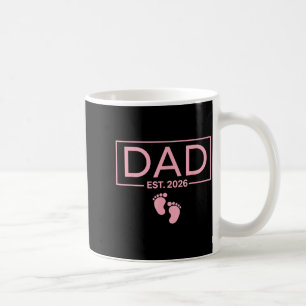 Est 2026 To Be First Time New Daddy Coffee Mug