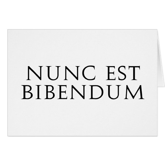 Est Bibendum de Nunc (Devant horizontal)