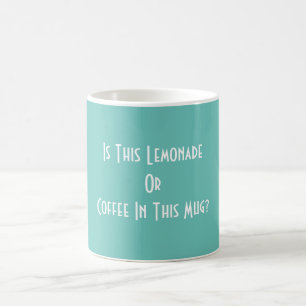 Est-Ce De La Léonade Ou Du Café Dans Cette Mug ? E