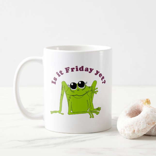 Est-ce encore vendredi ? Café Mug (Avec donut)