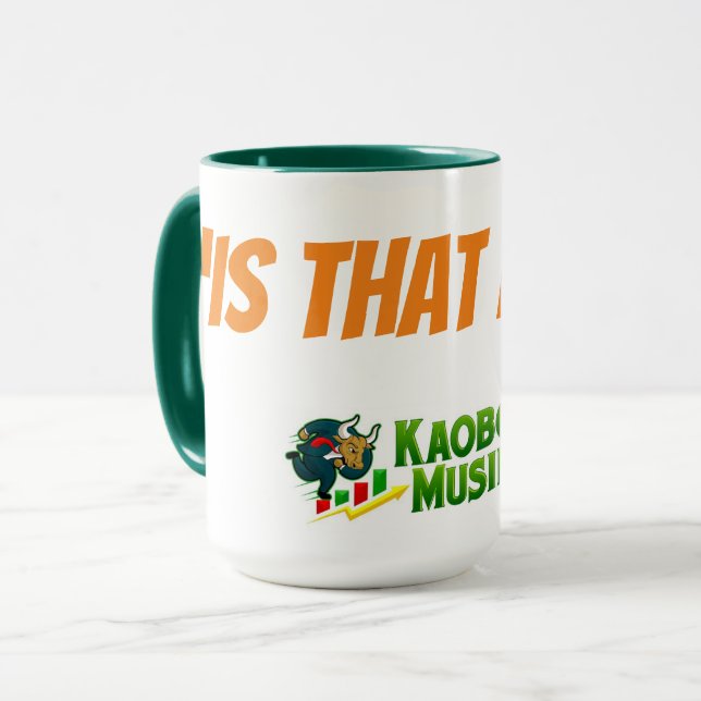 "Est-Ce Mauvais ?" Café Mug (Devant gauche)