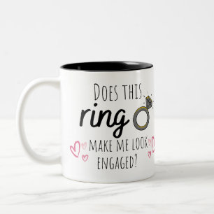 Est-ce que cette bague me fait paraître engagé Mug
