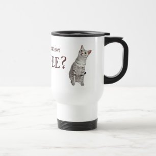 Est-ce que quelqu'un a dit le café ? Tasse de cha