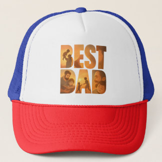 est Dad Ever Retro Trucker Hat