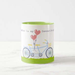 Est ensemble mon endroit préféré à être tasse