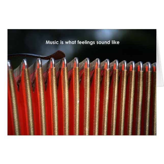 Est la musique à de ce que les sentiments (Devant horizontal)