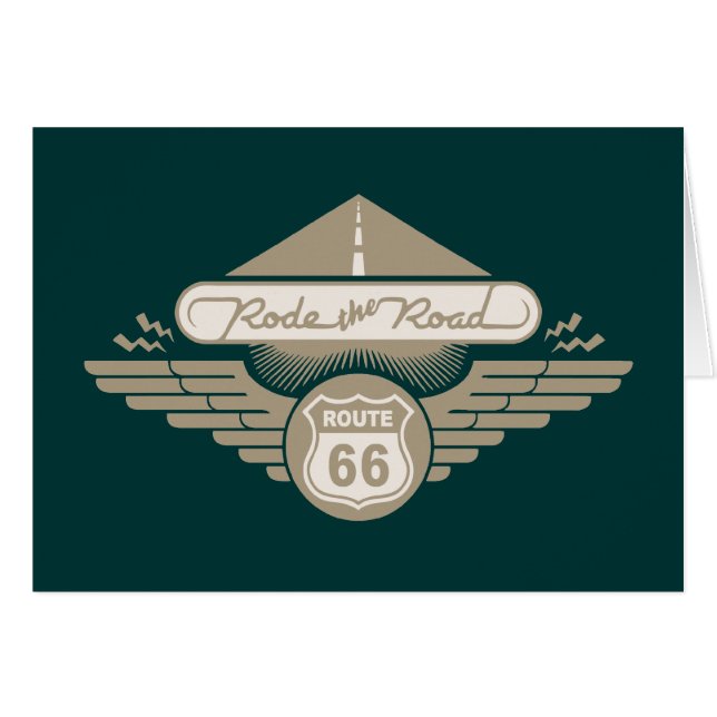 Est monté la route - or (Devant horizontal)