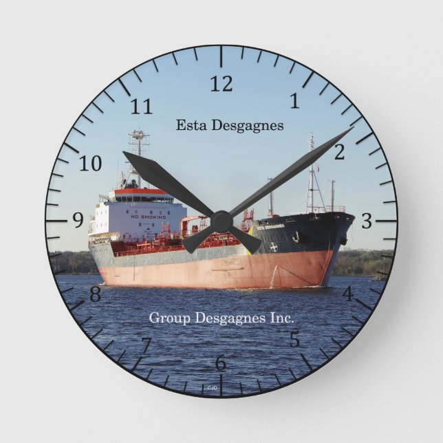 Esta Desgagnes clock (Front)