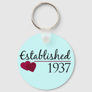 Established 1937 keychain