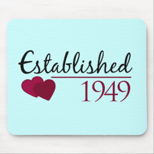 Established 1949 mouse pad