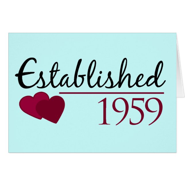 Established 1959 (Front Horizontal)