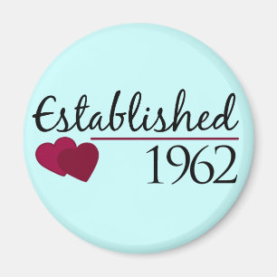 Established 1962 magnet