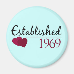 Established 1969 magnet